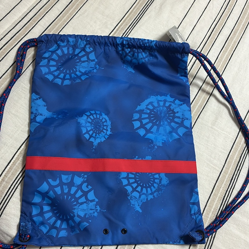 Marvel Spider-Man Blue Drawstring Bag - Picture 2 of 2